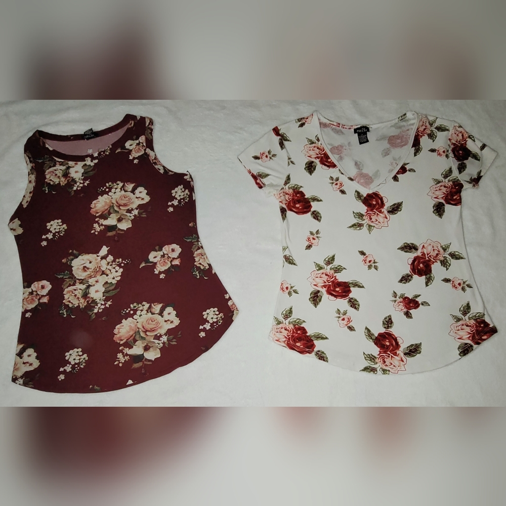 I am selling TWO Rue 21 Tops SIZE MEDIUM